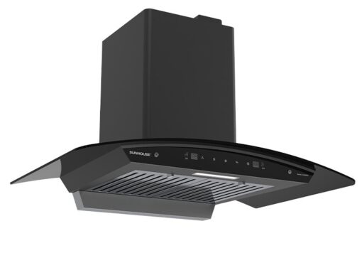 Máy hút mùi kính cong Sunhouse 70cm SHB6689
