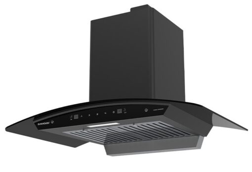 Máy hút mùi kính cong Sunhouse 70cm SHB6689