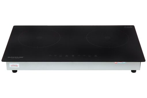 Bếp từ đôi lắp âm 2 vùng nấu Sunhouse SHB9111MT