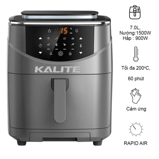 Nồi chiên không dầu Kalite STEAM7 7 lít