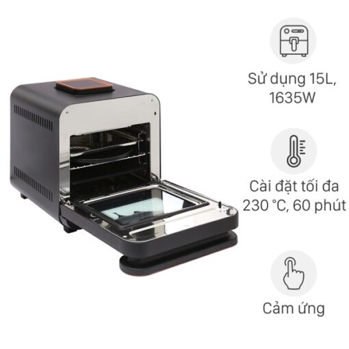 Nồi chiên không dầu kết hợp hấp Kalite STEAM PRO 15 lít