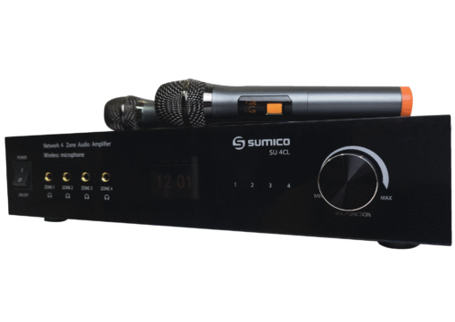 Amply đa vùng Sumico SU 4CL 50w/ch đa kết nối 2 micro kèm điều khiển