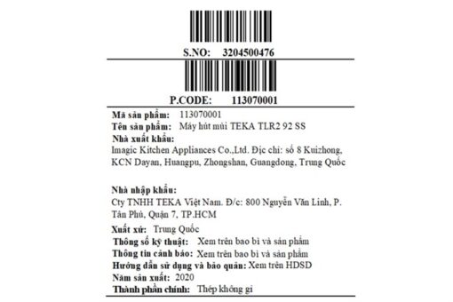 Máy hút mùi Teka TLR2 92 SS 90cm