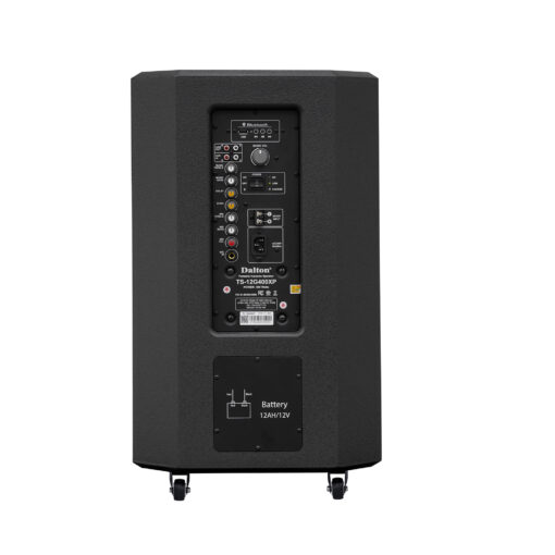 Loa Dalton TS-12G400XP bass 30cm 500W 28kg Bluetooth 5.2 pin 4h kèm 2 Micro
