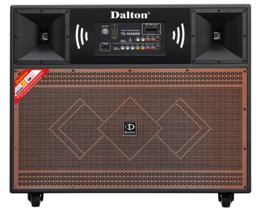 Loa Dalton TS-15A6000 2200W 58kg 2 bass 40cm kèm 2 micro