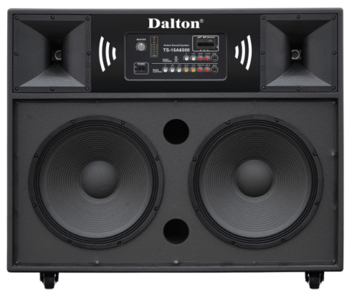 Loa Dalton TS-15A6000 2200W 58kg 2 bass 40cm kèm 2 micro