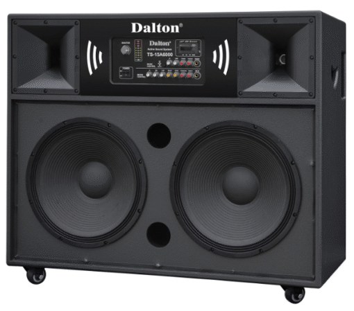 Loa Dalton TS-15A6000 2200W 58kg 2 bass 40cm kèm 2 micro