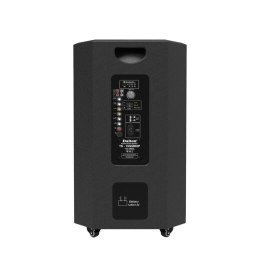 Loa Dalton TS-15G500XP bass 38cm 600W Bluetooth 5.2 31.6kg pin 5h kèm 2 micro