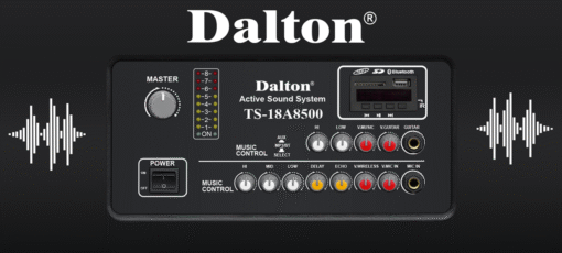 Loa Dalton TS-18A8000 3000W 78kg 2 Bass 50cm kèm 2 Micro