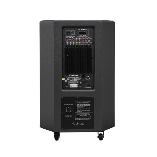 Loa Dalton TS-18G800XP bass 50cm 850W 44kg pin 5h Bluetooth 5.2, kèm 2 Micro