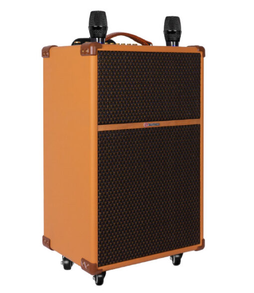 Loa Sumico Touring 12, Công suất 250W, Pin 8h, Bluetooth 5.0, 2 Micro 20kg