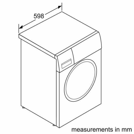 Máy giặt Bosch 8 kg WAJ20180SG Series 4
