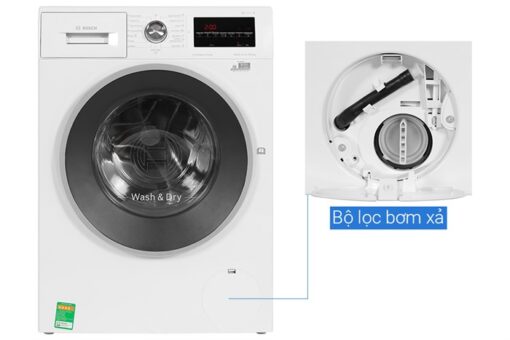 Máy giặt sấy Bosch giặt 9 kg - sấy 6 kg WNA14400SG Series 4