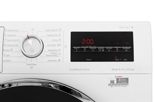 Máy giặt sấy Bosch giặt 9 kg - sấy 6 kg WNA14400SG Series 4