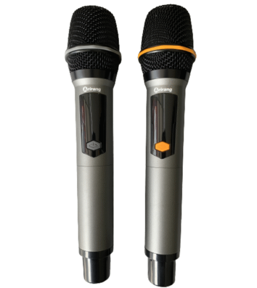 Loa Arirang AM3 Grey bass 20cm 7.5kg 100W Bluetooth 5.0 kèm 2 Mic