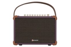Loa karaoke xách tay Sumico 100W 2 micro kèm điều khiển BELLA 42 Purple