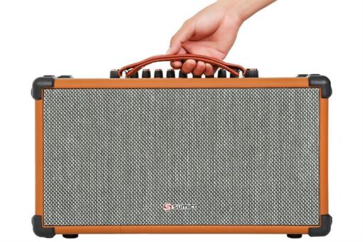 Loa karaoke xách tay Sumico 2 micro 100W BT-S52