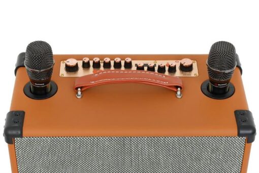 Loa karaoke xách tay Sumico 2 micro 100W BT-S52