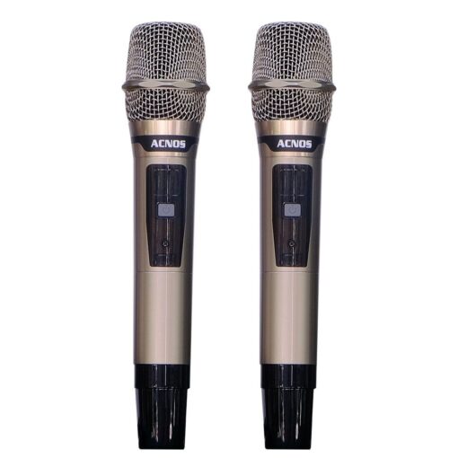 Loa karaoke Acnos di động CB43N800 33.5kg bass 40cm 200W kèm 2 Micro