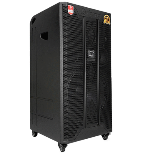 Loa kéo Arirang MK3 Max bass 40cm 350W 36kg pin 5-7h kèm 2 tay micro