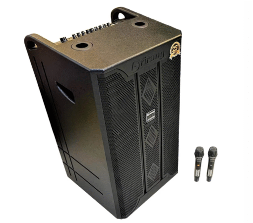 Loa kéo Arirang MK3 Max bass 40cm 350W 36kg pin 5-7h kèm 2 tay micro