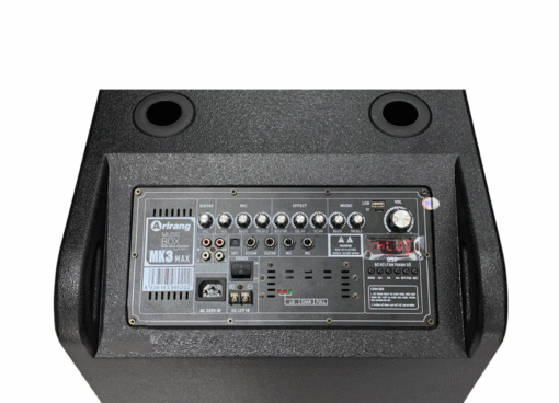 Loa kéo Arirang MK3 Max bass 40cm 350W 36kg pin 5-7h kèm 2 tay micro
