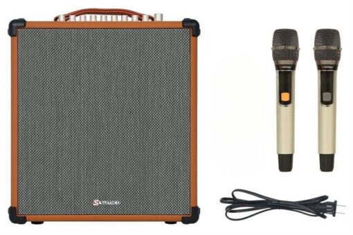 Loa karaoke xách tay Sumico 100W 2 micro MSP10A