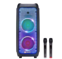 Loa Sumico SU-802 bass 20cm x 2 công suất 100W bluetooth 2 micro