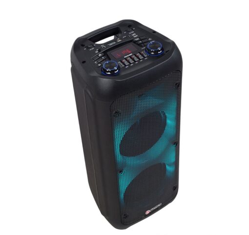 Loa Sumico SU-802 bass 20cm x 2 công suất 100W bluetooth 2 micro