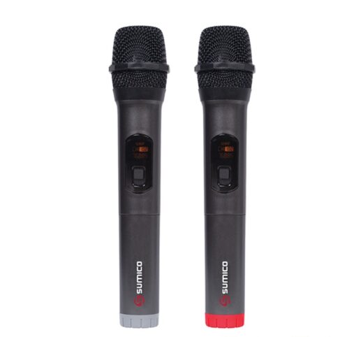 Loa Sumico SU-802 bass 20cm x 2 công suất 100W bluetooth 2 micro