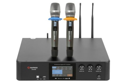 Amply Sumico SU2250, 300W/CH bluetooth kèm điều khiển 2 micro