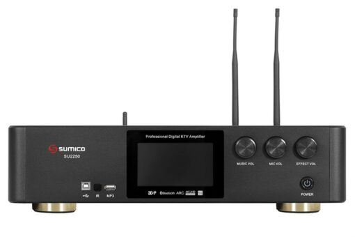 Amply Sumico SU2250, 300W/CH bluetooth kèm điều khiển 2 micro