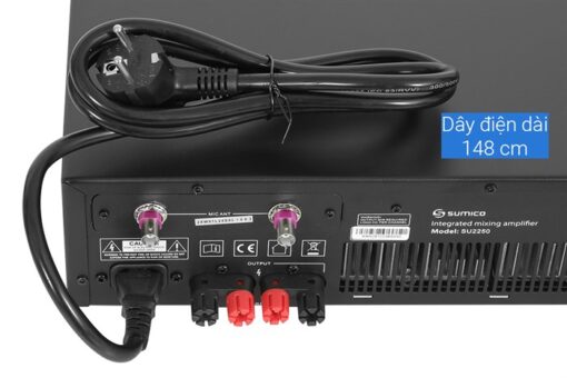 Amply Sumico SU2250, 300W/CH bluetooth kèm điều khiển 2 micro