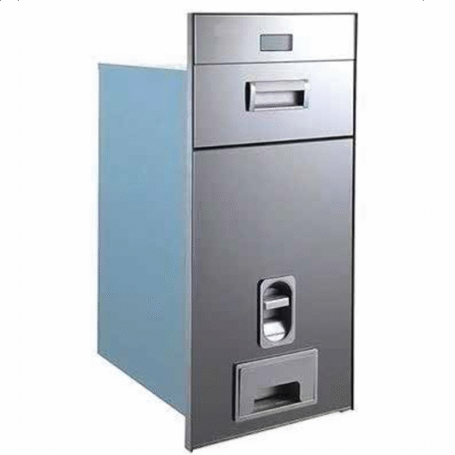 Thùng gạo điện tử Eurogold B301 gương bạc 26.4cm 18kg