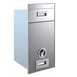 Thùng gạo Eurogold B302 gương bạc 26.4cm 18kg