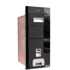 Thùng gạo Eurogold B303 gương đen 26.4cm 18kg