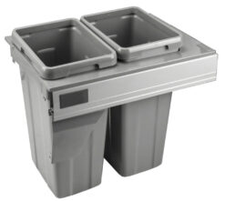 Thùng rác âm tủ Eurogold 2 ngăn BA400 40cm 32 lít
