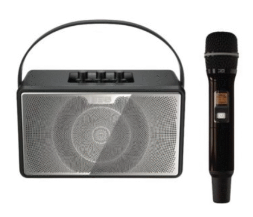 Loa karaoke di động xách tay BBS P5 6 giờ 3.4KG Bluetooth 1 mic