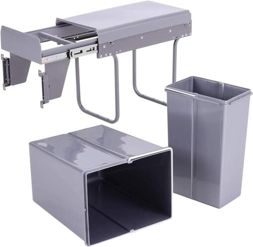 Thùng rác gắn cánh Eurogold 2 ngăn BL300 26cm 30 lít