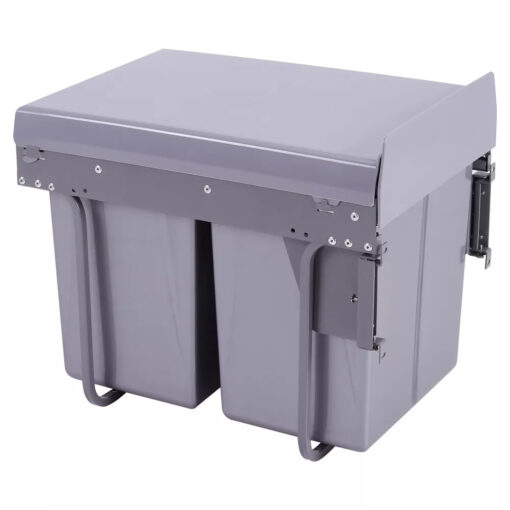 Thùng rác Eurogold 2 ngăn BL400 36cm 40 lít