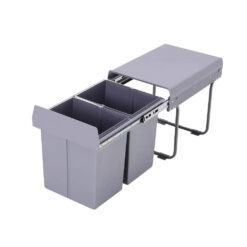 Thùng rác Eurogold 2 ngăn BL400 36cm 40 lít