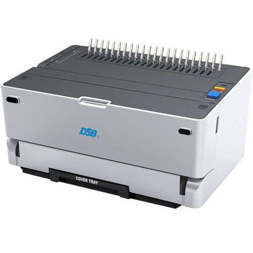 Máy đóng sách DSB CB-200E 11kg 20 tờ/lần có chức năng căn chỉnh lề