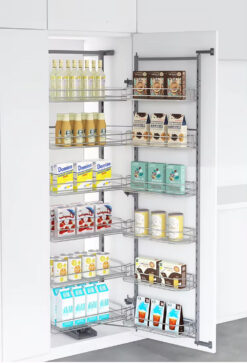 Tủ đồ khô thép mạ chrome 6 tầng Eurogold EG80660 60cm 50kg