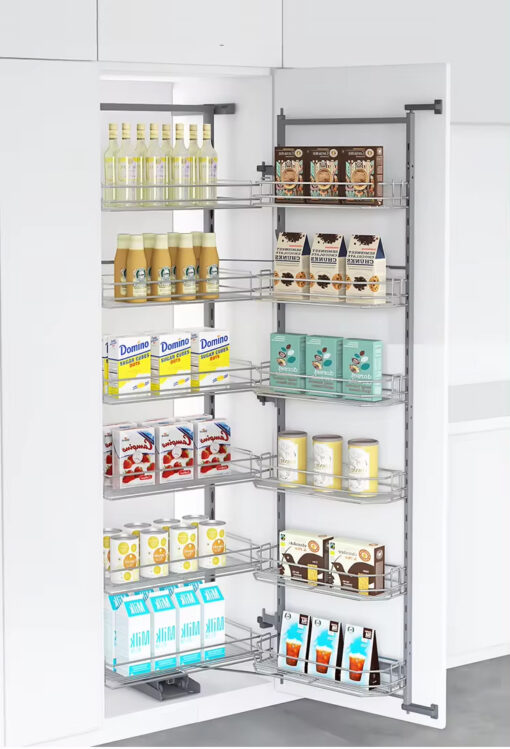 Tủ đồ khô thép mạ chrome 6 tầng Eurogold EG80660 60cm 50kg