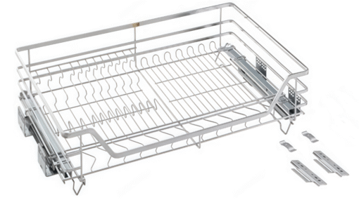 Giá xoong nồi bát đĩa Eurogold inox 304 nan dẹt EP70 66.5 cm