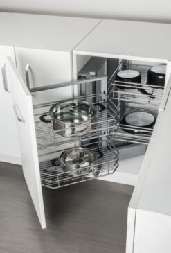 Góc liên hoàn inox SUS304 Eurogold EPS101 góc trái 100cm 40kg