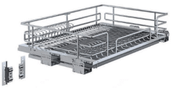 Giá xoong nồi, bát đĩa đa năng inox 304 nan Oval EPV6060F 56.4cm