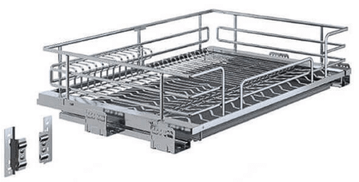 Giá xoong nồi, bát đĩa đa năng inox 304 nan Oval EPV6060F 56.4cm