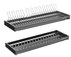 Giá bát cố định inox 304 nan Oval Eurogold EPV8060 56.4cm