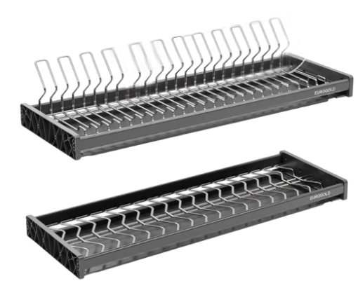 Giá bát đĩa inox 304 Eurogold nan Oval EPV8090 86.4cm